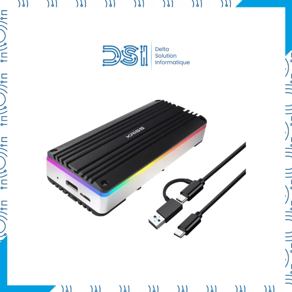 Boîtier SSD Externe Xriss – Compatible Mac & Windows