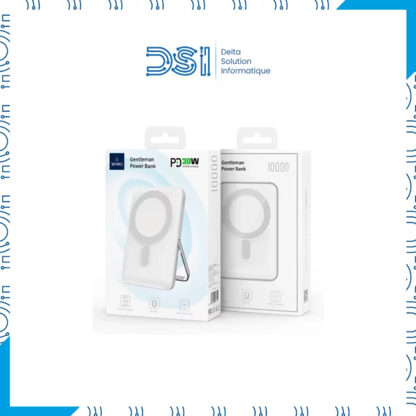Power Bank Sans Fil 30W 10000mAh – WiWU Gentleman