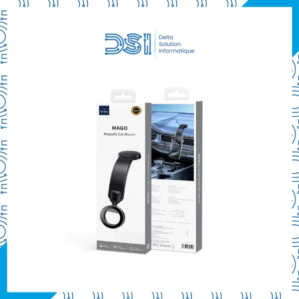 Support Téléphone Voiture Magnétique MagSafe – WIWU Wi-CH053 MAGO