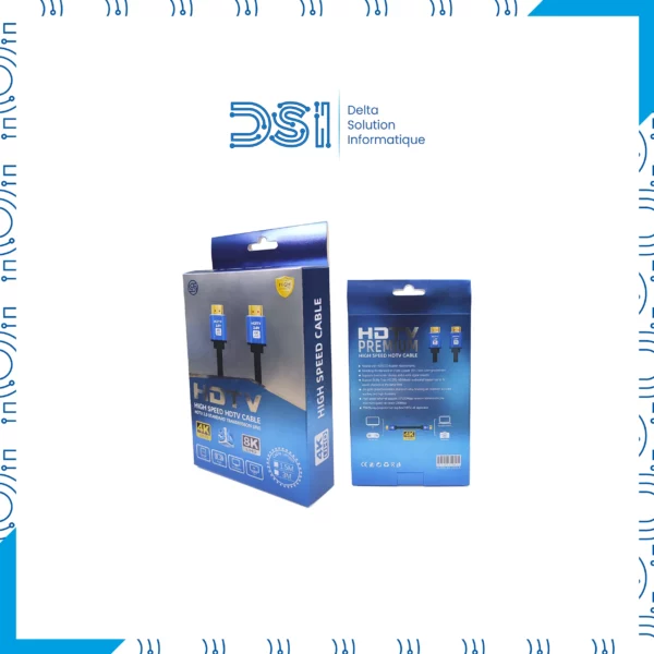 Câble HDMI 4K Ultra HD – Haute Définition & Performance