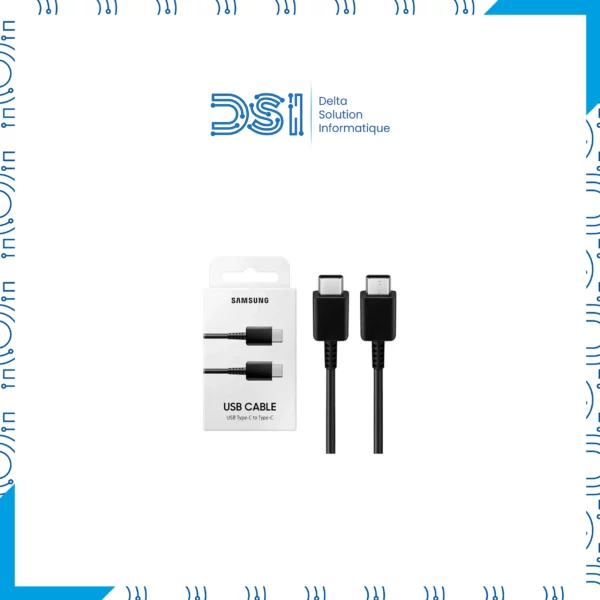 Câble Samsung USB Type-C vers Type-C – Charge & Synchronisation