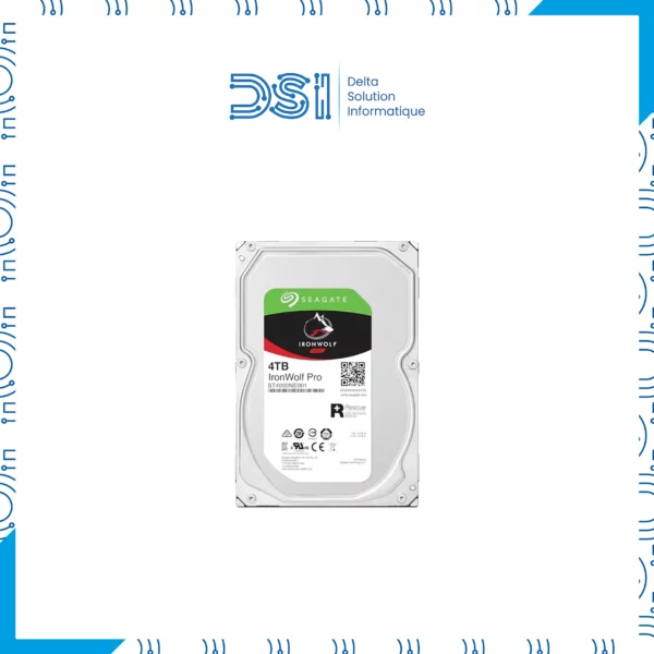 Disque Dur Seagate IronWolf 4 To 3.5