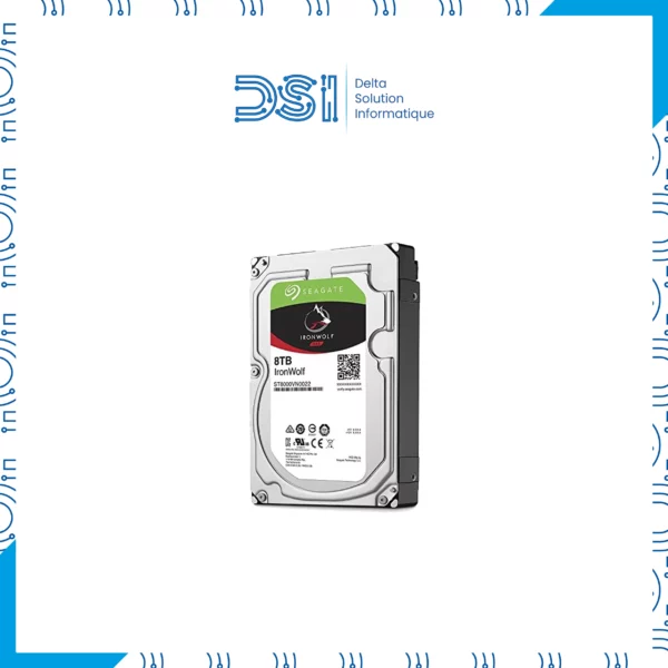 Disque Dur Seagate IronWolf 8 To 3.5