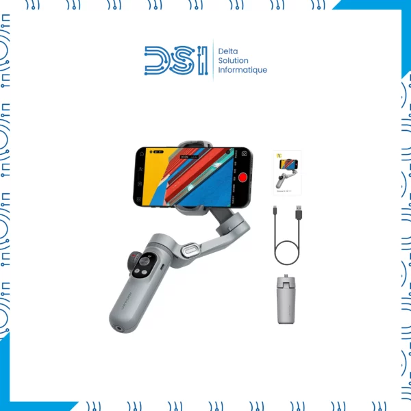 Stabilisateur X Pro – Ultra Léger & Pliable | Autonomie 8h