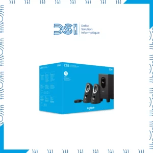 Logitech Z313 – Système 2.1 Stéréo 50W avec Caisson de Basses – Jack 3,5mm