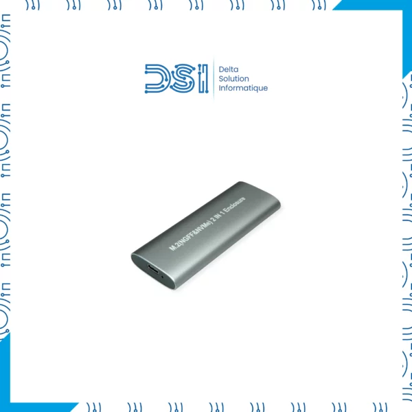 Boîtier Disque Dur SSD M2 (NGFF & NVMe) – USB 3.1 