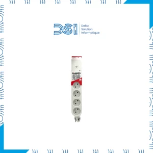 Multiprise INVENTIV – 5 Prises + 2 Ports USB – 1,5 m