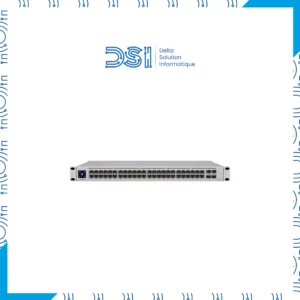 Switch Ubiquiti UniFi 48 Ports – Gigabit avec PoE