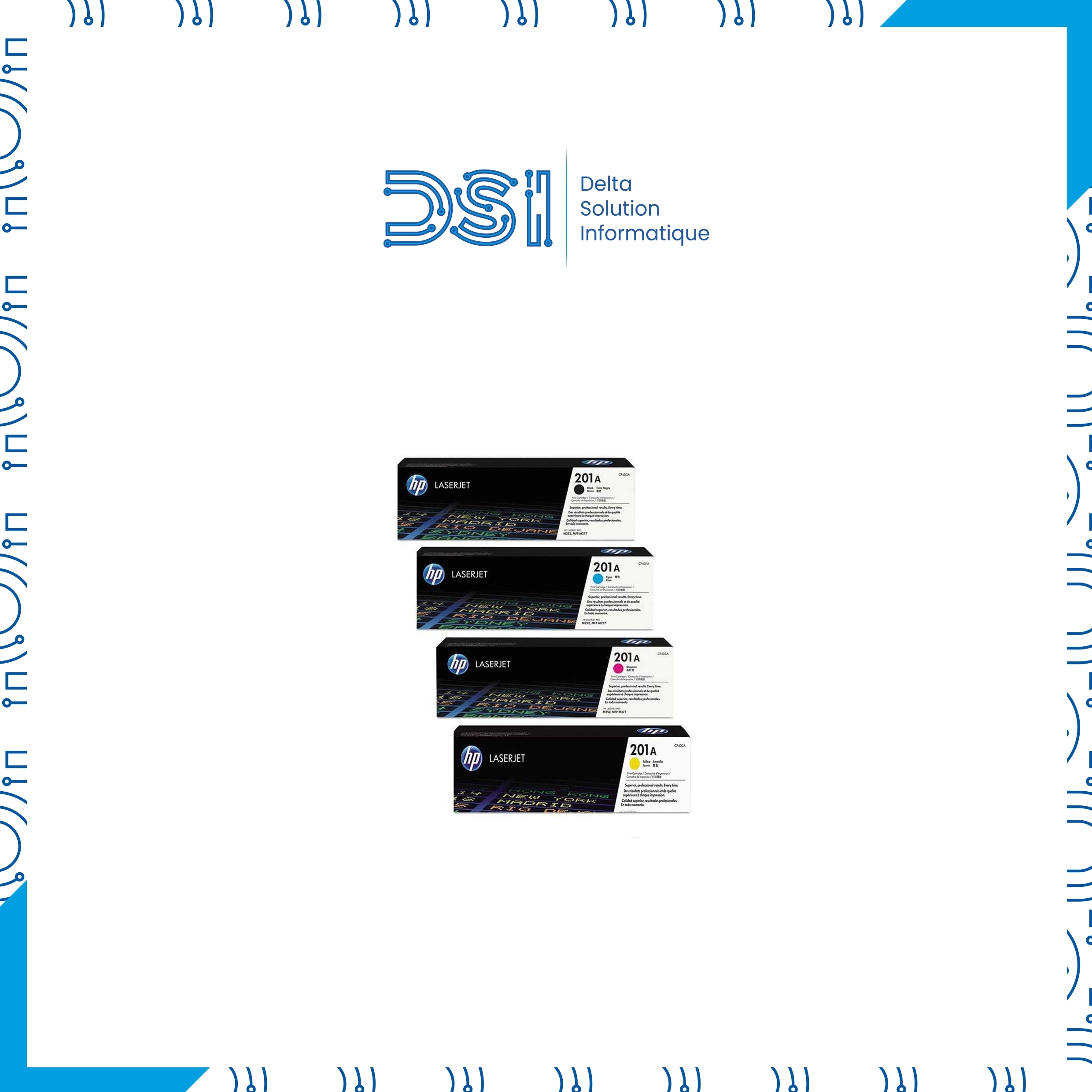 Cartouche Toner HP 201A – Originale