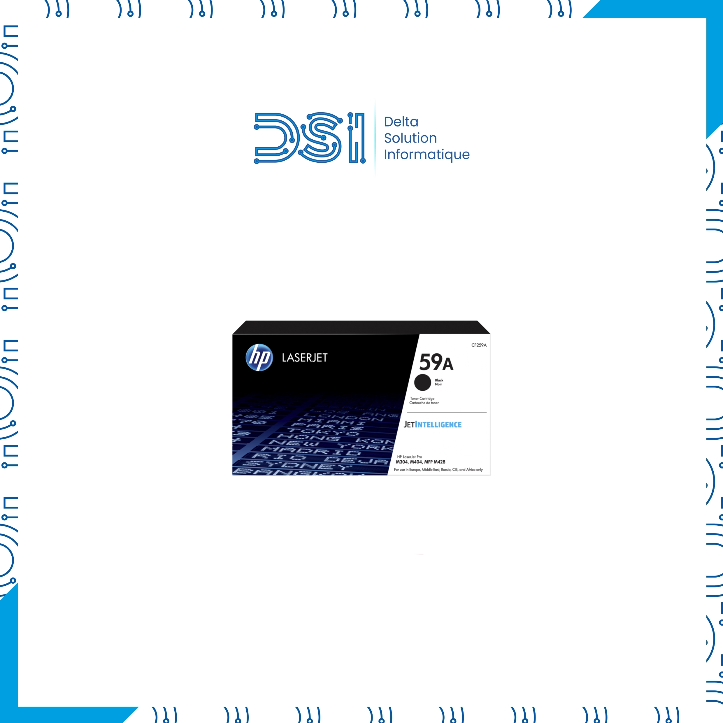 Cartouche Toner HP 59A – Originale