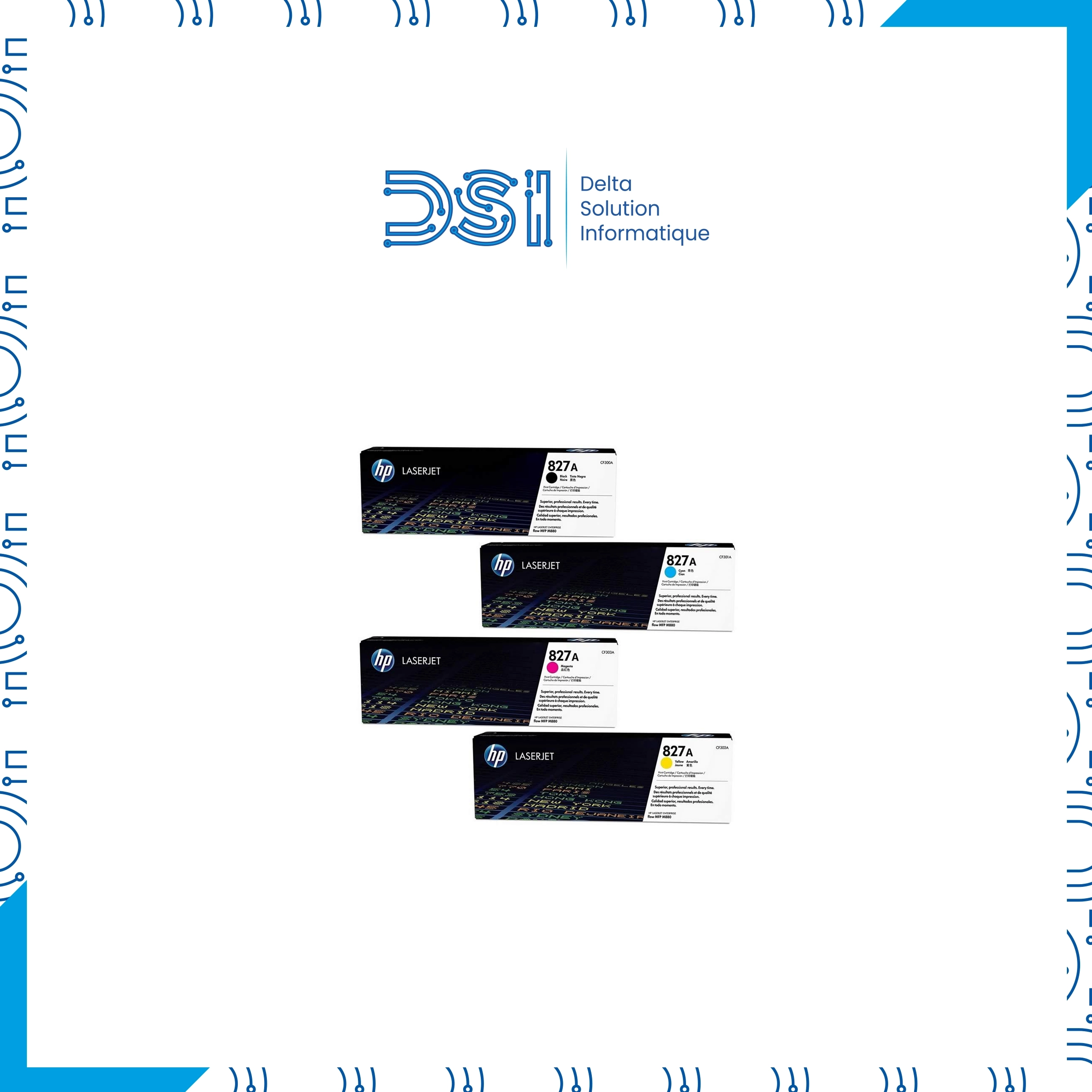 Cartouche Toner HP 827A – Originale