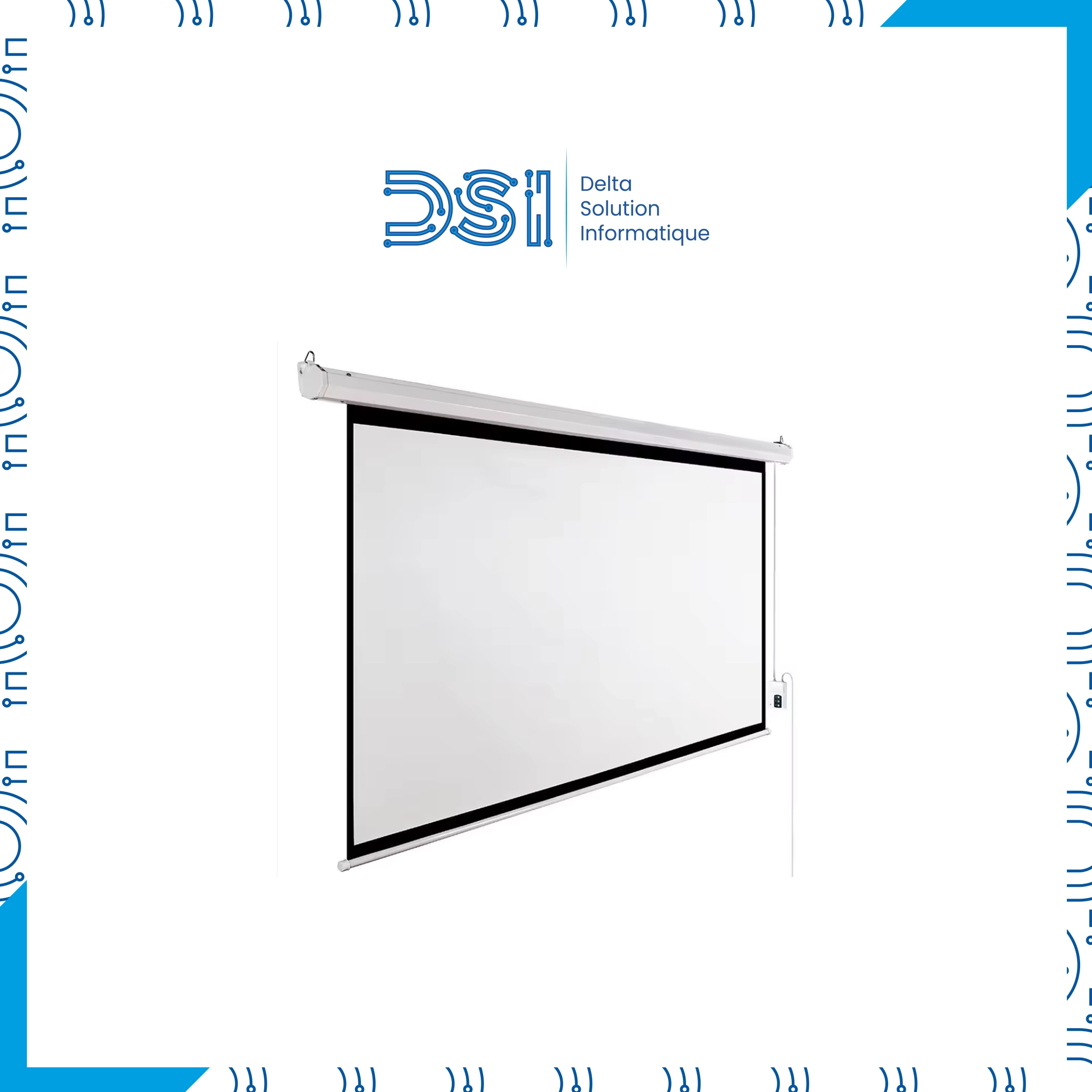 Écran de Projection Électrique 150″ 4K