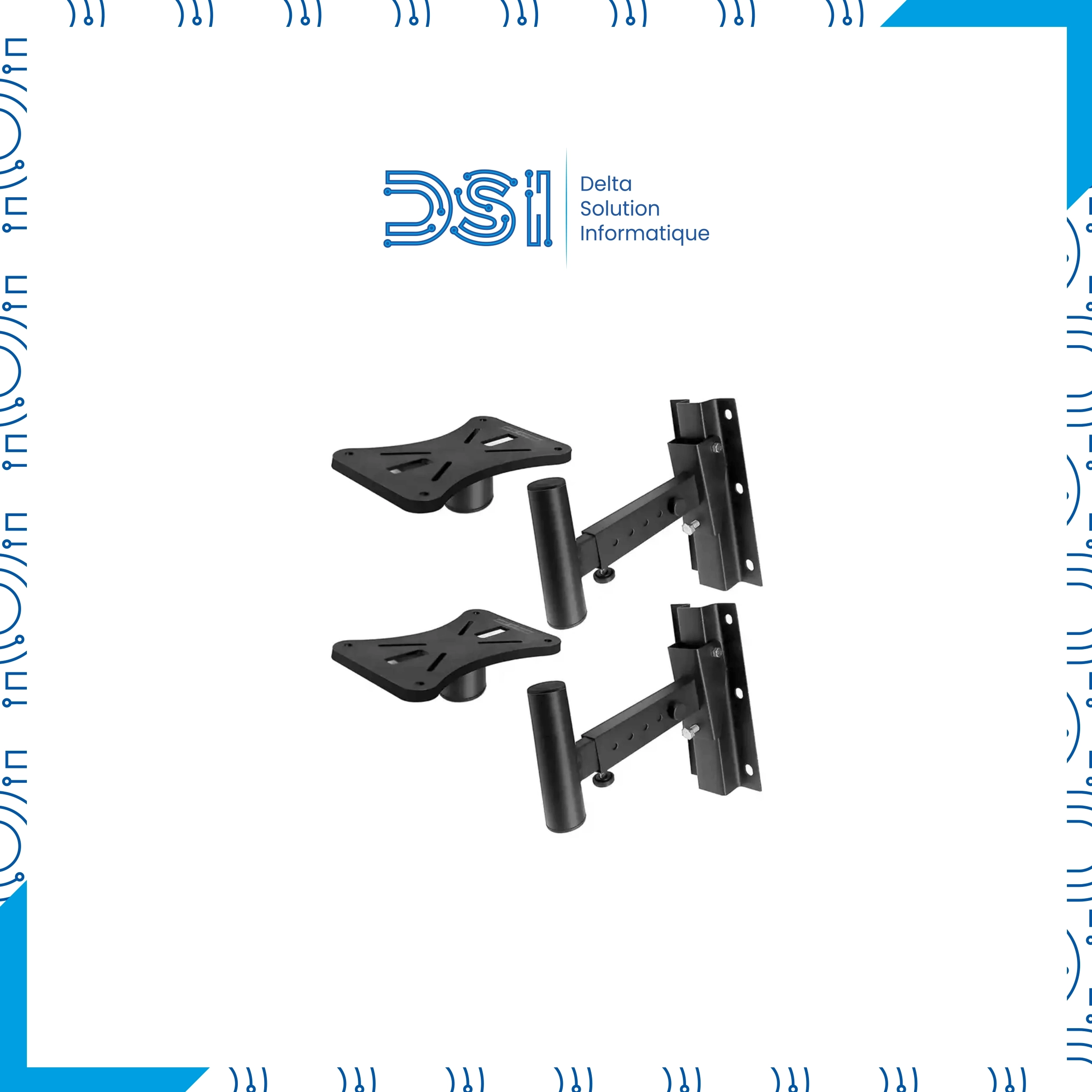 Support Mural pour Enceintes – Modèle SPS502B