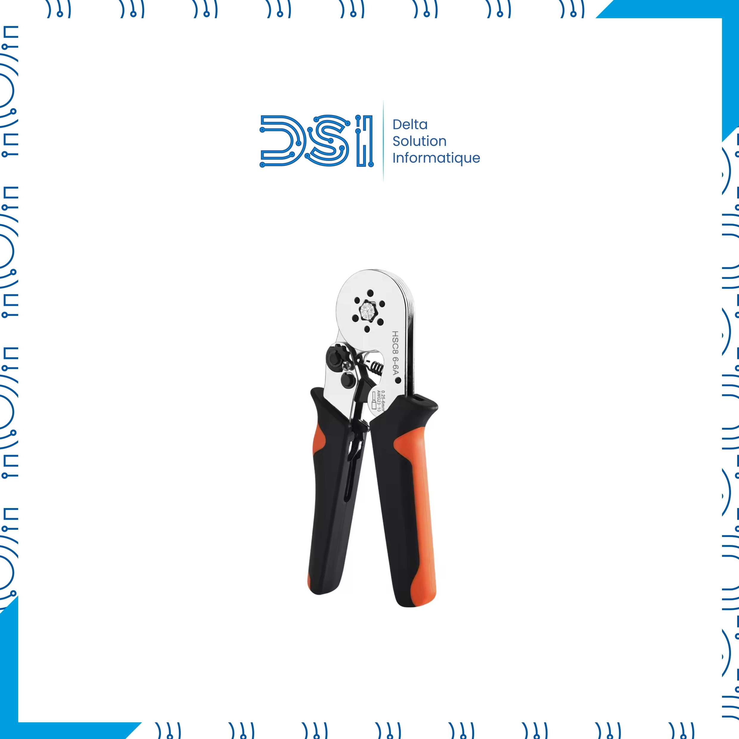 Pince à Sertir HSC8 6-6A