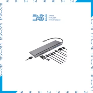 Hub Adaptateur USB-C Multiport 11-en-1